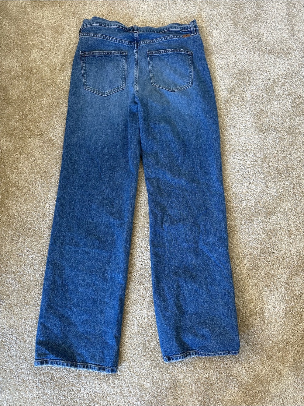 AYR Medium Wash Wide-Leg Flare Jeans - Picture 6 of 7